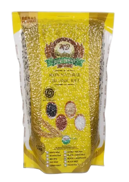 MD Organic Black + Brown Rice 1 kg