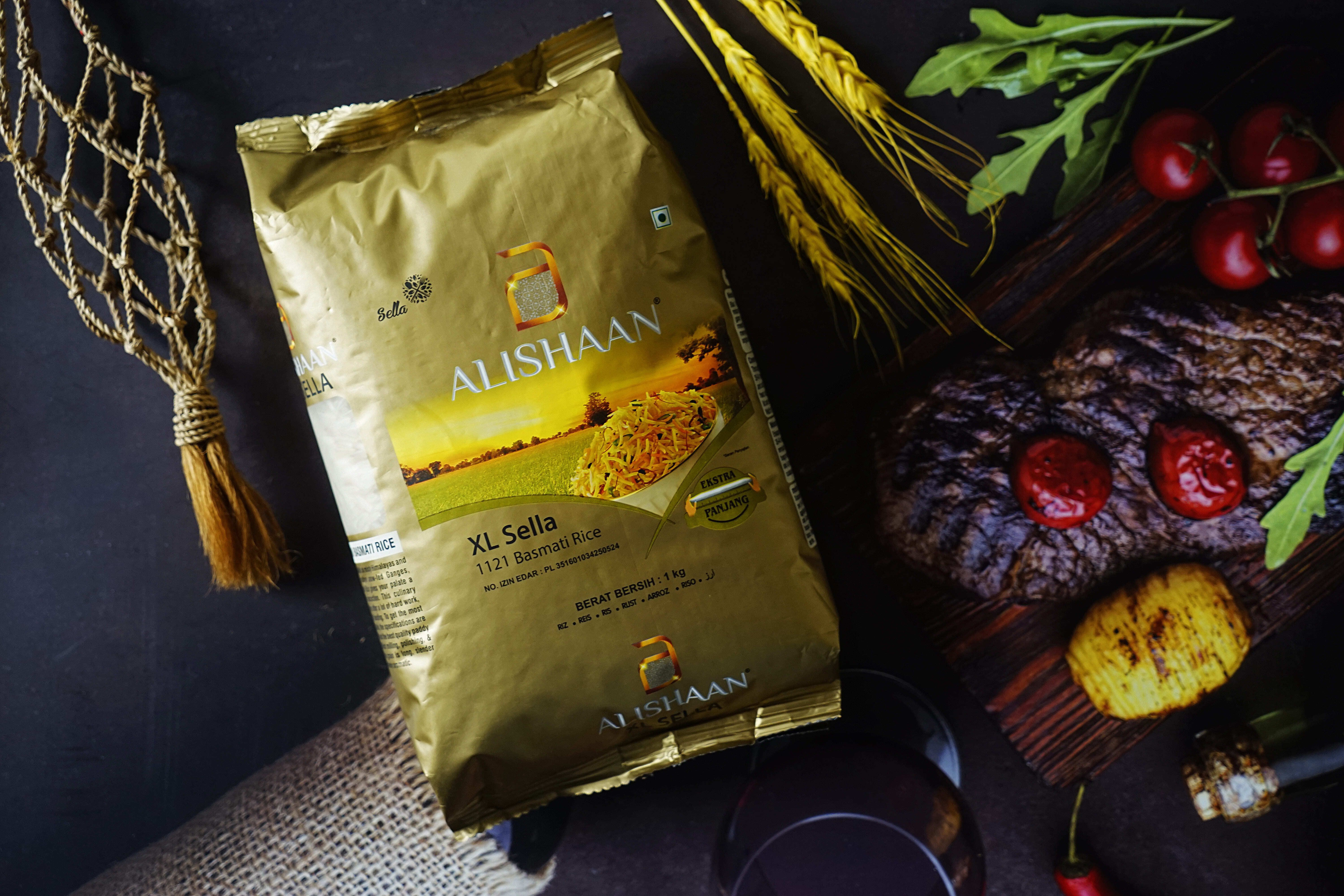 ALISHAAN BASMATI SELLA RICE 1Kg