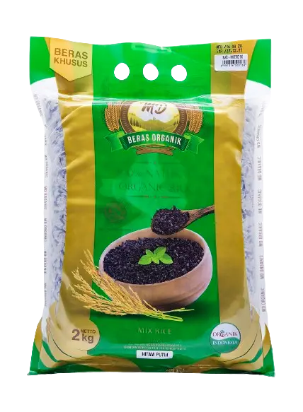 MD Organic Black + White Rice 2 kg