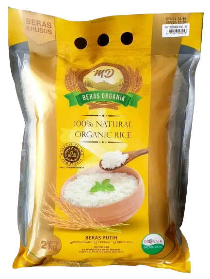 MD Organic White Rice Pandan Wangi 2Kg