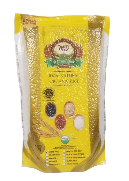 MD Organic White Rice Pandan Wangi 1Kg