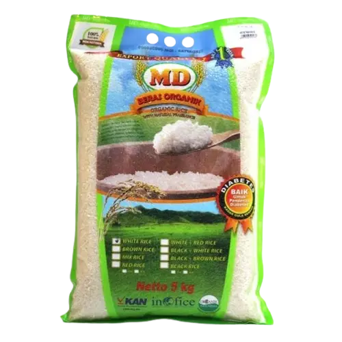 MD Organic White Rice (Pandan Wangi) 5 kg