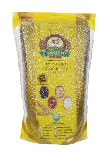 MD Organic Black Rice Kupas Kulit 1 kg