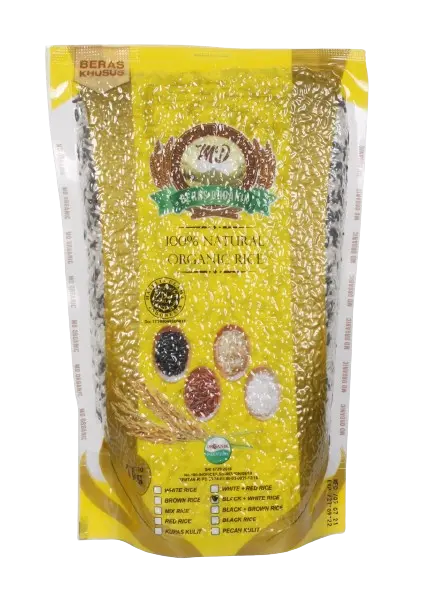 MD Organic Black + White Rice 1 kg