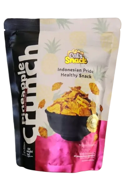 Cal’s Snack Pineapple Crunch 75gram