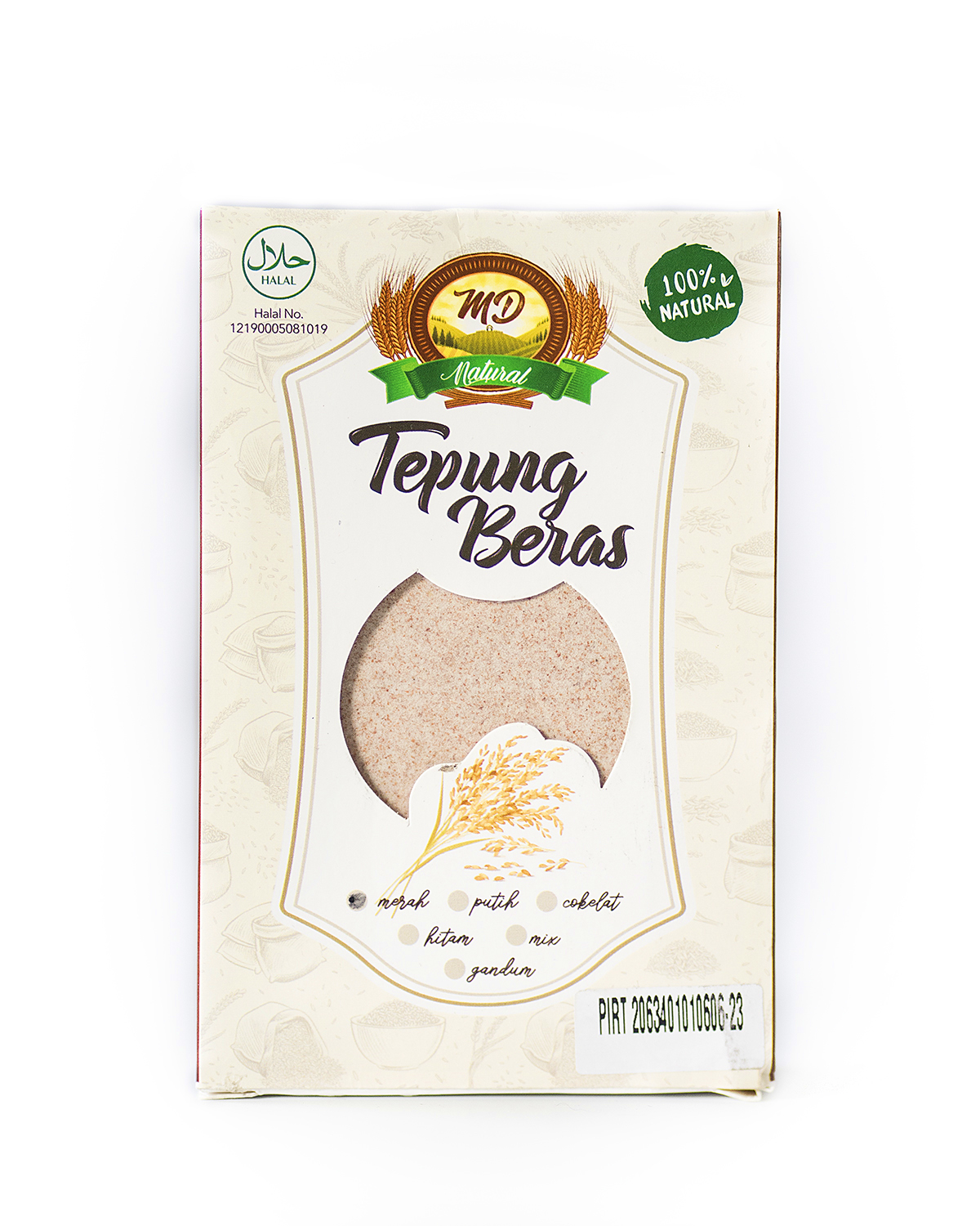 MD Tepung Beras Merah Organik 500 Gram