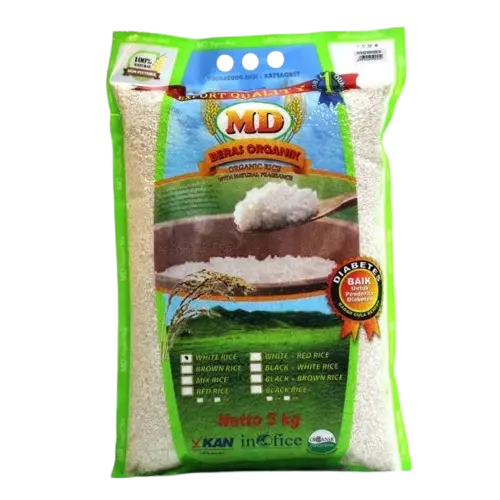 MD Organic White Rice (Ciherang) 5 kg