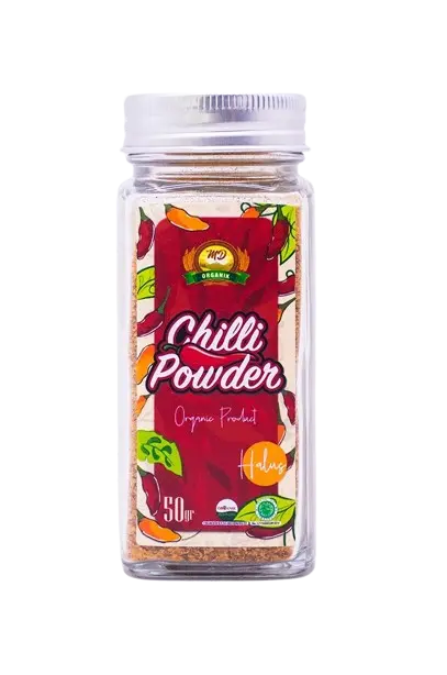 MD Chili Powder Organik 50 Gram / Cabai Bubuk Organik 50 Gram