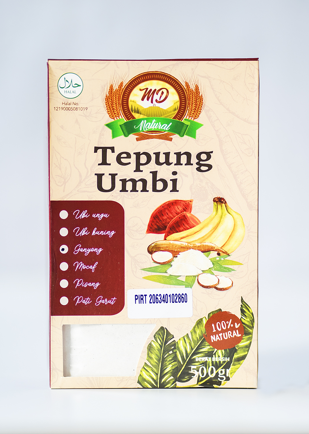 MD NATURAL TEPUNG  GANYONG